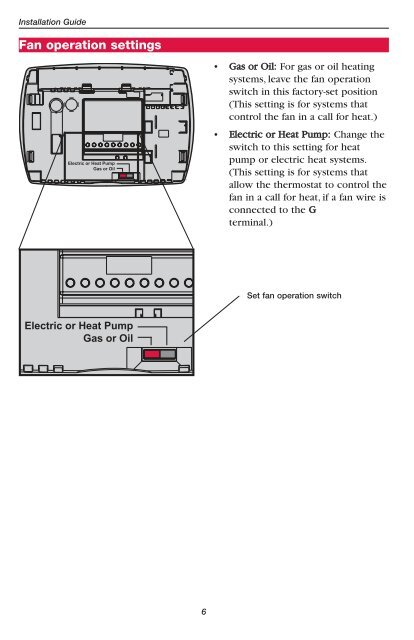 69-1849 - PRO 4110D Programmable Thermostat - Honeywell