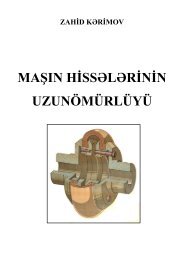 maşın hissələrinin uzunömürlüyü