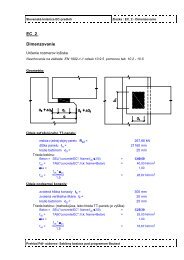 EC_2 Dimenzovanie - EuroCode Templates