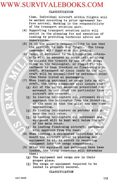 FM 57-35 Airmobile Operations - Survival Books