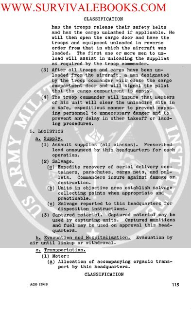 FM 57-35 Airmobile Operations - Survival Books