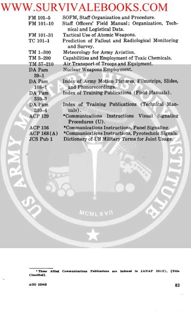 FM 57-35 Airmobile Operations - Survival Books