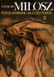 Poezje wybrane - Selected poems