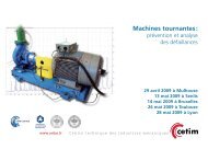 Machines tournantes :