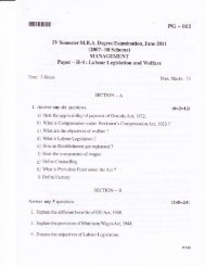 Paper - H-4: Labour Legislation and Welfare - Surana college