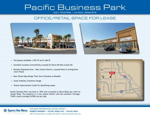 Pacific Business Park - Property Line