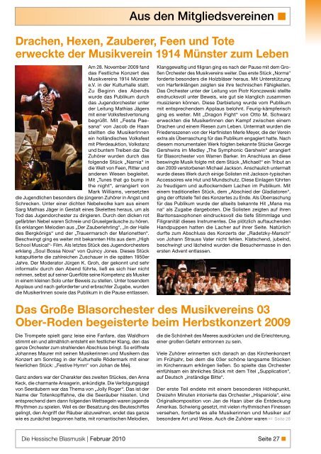 No.199 Die Hessische Blasmusik - Hessischer Musikverband