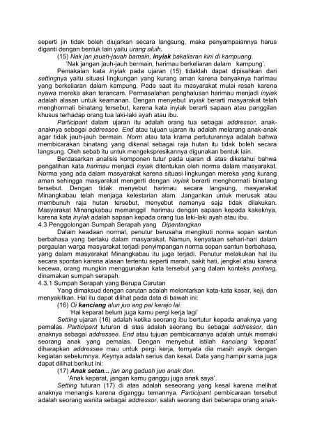 PANTANG DALAM BAHASA MINANGKABAU - Jabatan Bahasa dan ...