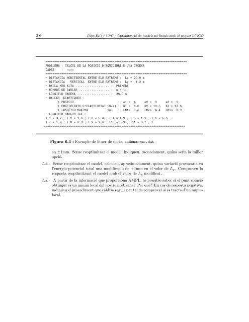 PrÃ ctiques d'APNL, curs 1999/2000 - Departament d'EstadÃ­stica i ...