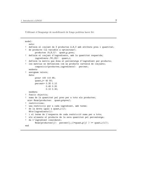 PrÃ ctiques d'APNL, curs 1999/2000 - Departament d'EstadÃ­stica i ...