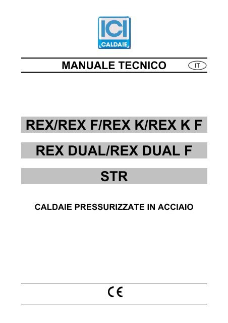 ici caldaie rex - Certificazione energetica edifici