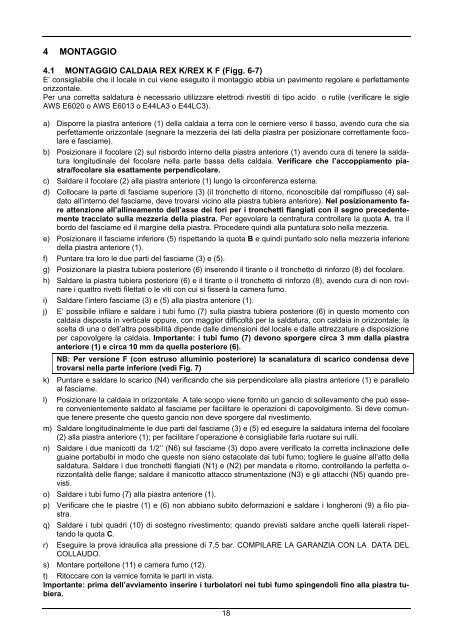 ici caldaie rex - Certificazione energetica edifici