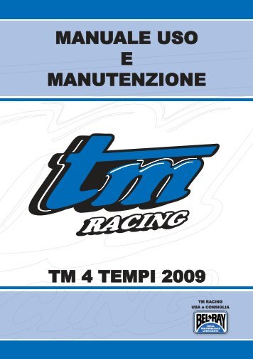 (4 Stroke) â Owner Manual - TM Racing