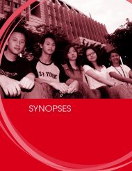 SYNOPSES - Singapore Polytechnic
