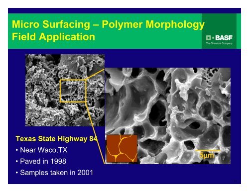 Polymer Modified Emulsions