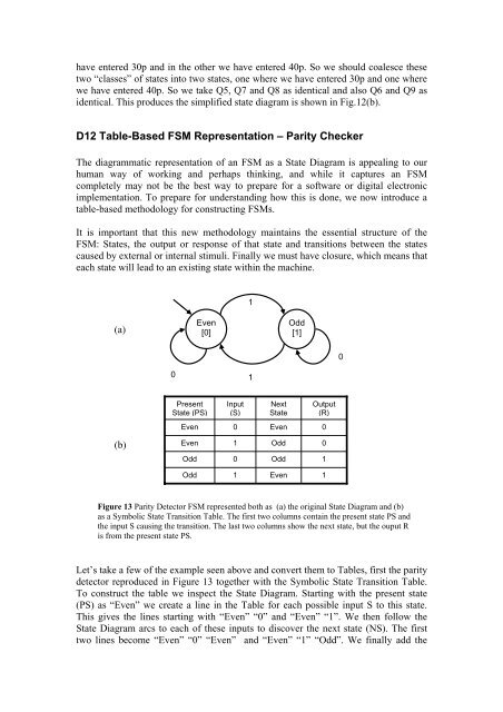 Chapter D Finite State Machines