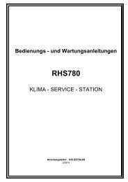 RHS780 - WAECO - AirCon Service