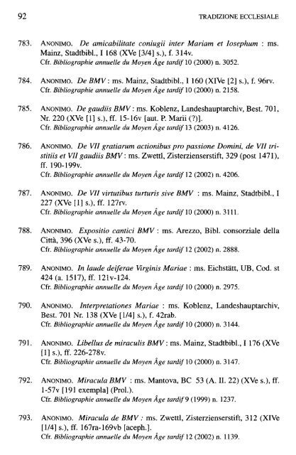 SCRIPTA PONTIHCIAE FACULTATIS THEOLOGICAE «MARIANUM ...