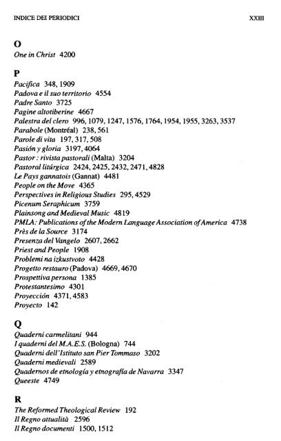 SCRIPTA PONTIHCIAE FACULTATIS THEOLOGICAE «MARIANUM ...