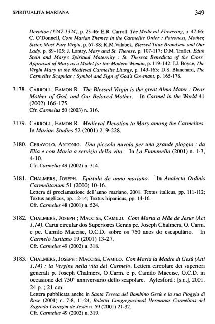 SCRIPTA PONTIHCIAE FACULTATIS THEOLOGICAE «MARIANUM ...