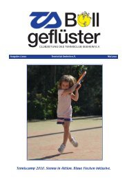 Ausgabe Mai 2010 - Tennisverein Seeheim