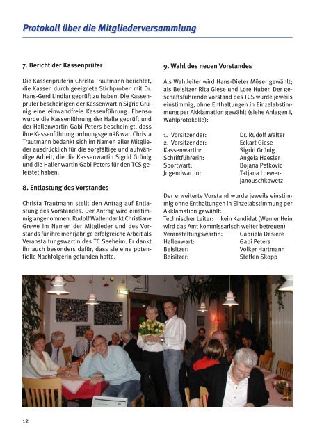 Ausgabe Mai 2010 - Tennisverein Seeheim