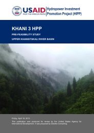 khani hpp 3_pre-feasibility_study - Hydropower Investment ...