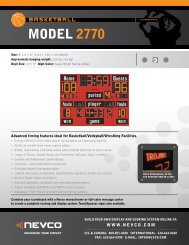 MODEL 2750 - Nevco