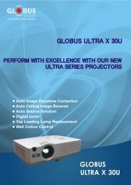 Ultra Series (X30U) - Globus Infocom