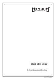 Gebruikershandleiding DVD VCR 3500 - Teknihall.be