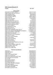 SB Industrial Minerals Kft - S&B