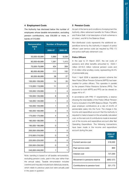 Statement of accounts 2006-07