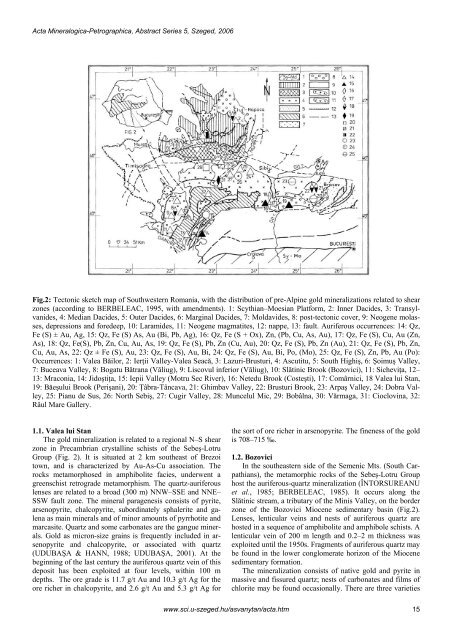 MSCC3 3rd MINERAL SCIENCES IN THE CARPATHIANS ...