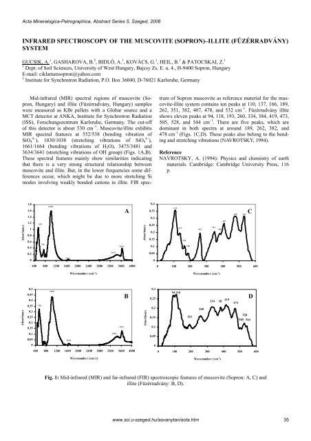 MSCC3 3rd MINERAL SCIENCES IN THE CARPATHIANS ...