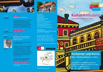 Alzheimer und Kunst. Wie aus Wolken Spiegeleier - Krankenhaus ...