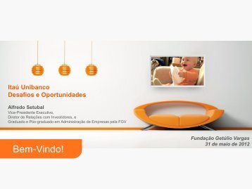 Bem-Vindo! - Relações com Investidores