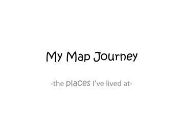 My Map Journey