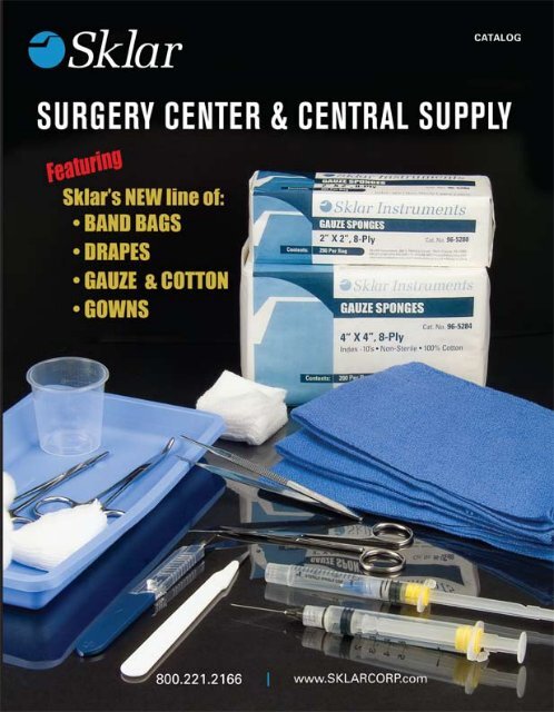 Surgery Center - Sklar Surgical Instruments