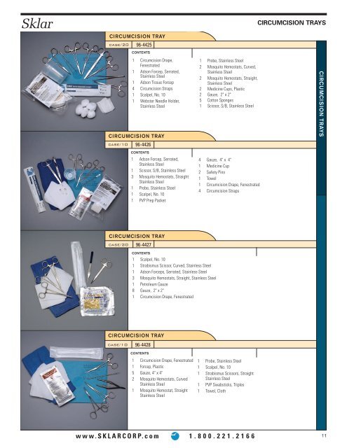 Surgery Center - Sklar Surgical Instruments