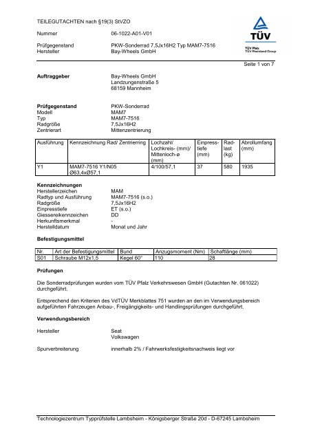 103756-MAM7 75x16 4L100 57,1 ET37 ( Seat, VW ).pdf - MAM Felgen