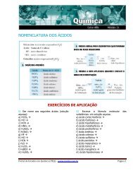 NOMENCLATURA DOS ÃCIDOS - Portal de Estudos em QuÃ­mica