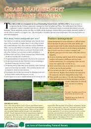Grass Management for Horse Owners - The Chilterns