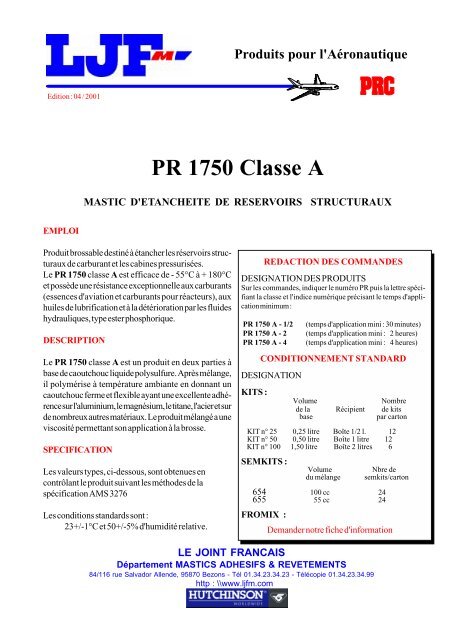 PR 1750 Classe A