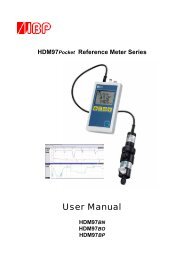 User Manual - IBP Medical