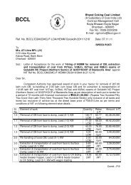 Contract Management Cell Koyla Bhawan:Koyla Nagar Dhanbad