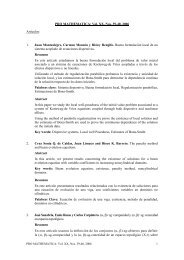 PRO MATHEMATICA: Vol. XX, Nos. 39-40, 2006 ArtÃ­culos: 1. Juan ...
