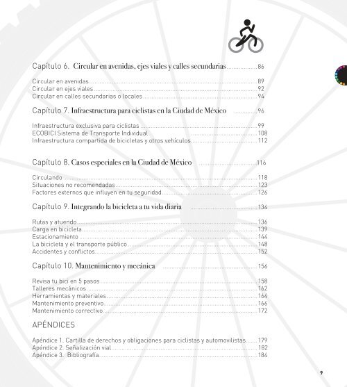 Manual del Ciclista Urbano completo - SecretarÃ­a del Medio Ambiente