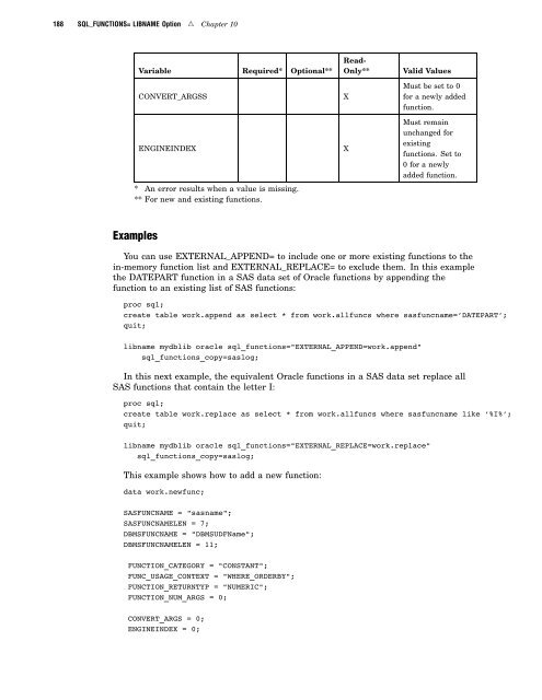 SAS/ACCESS 9.2 for Relational Databases: Reference, Fourth Edition