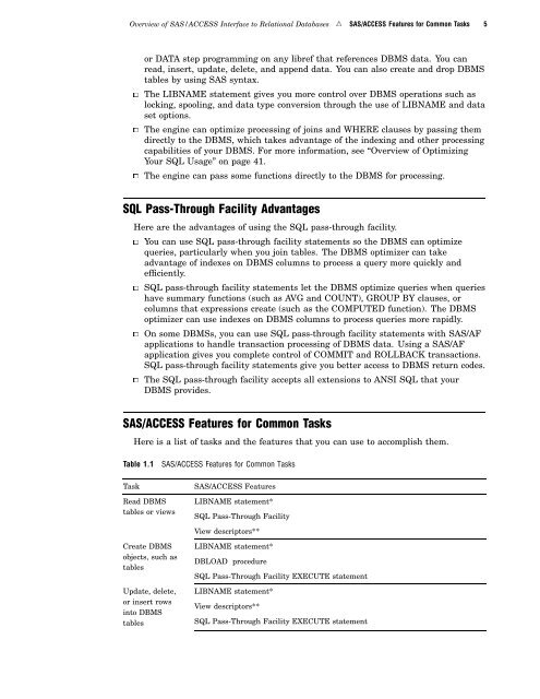 SAS/ACCESS 9.2 for Relational Databases: Reference, Fourth Edition