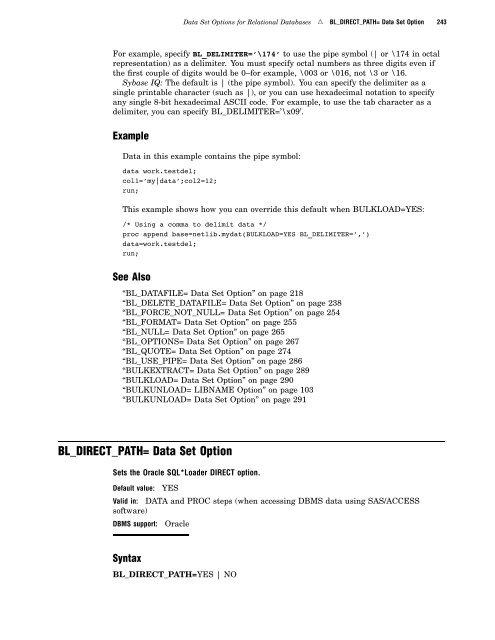 SAS/ACCESS 9.2 for Relational Databases: Reference, Fourth Edition